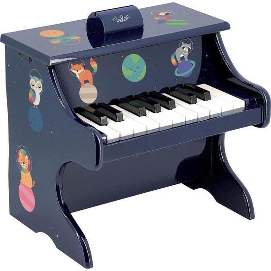 Piano Arc-en-ciel Vilac Andy Westface - Jouet Musical pour Enfant - 18 touches - Support à partitions