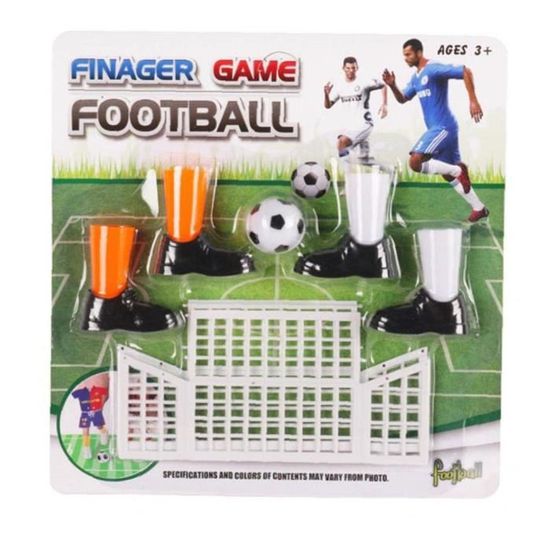 BYFRI Fun Gadgets Jouets Fantaisie Doigt Football Match Toy Drôle Finger Toy Jeu Sets avec Deux Buts pour Les Enfants 