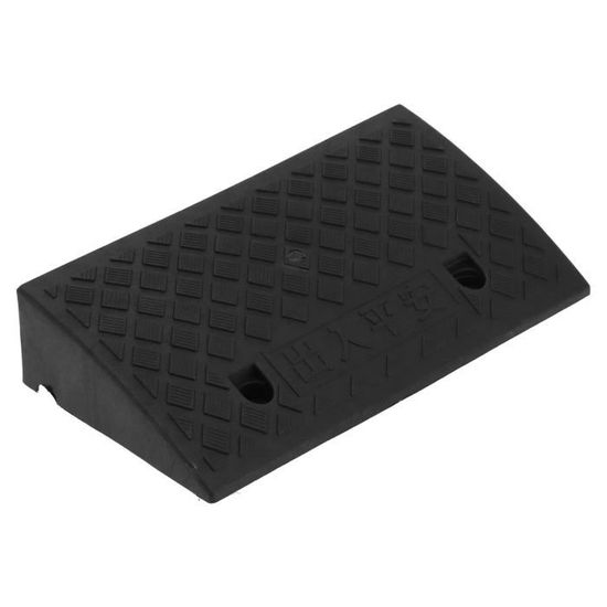 Rampe De Trottoir En Caoutchouc Robuste – 4" De Hauteur, Capacité 10 Tonnes, Pour Véhicules Et Chariots