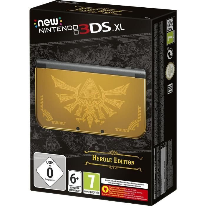 New Nintendo 3DS XL Hyrule Edition Limitée