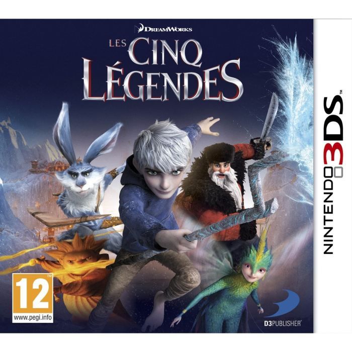 LES CINQ LÉGENDES / Jeu console 3DS - vue 3