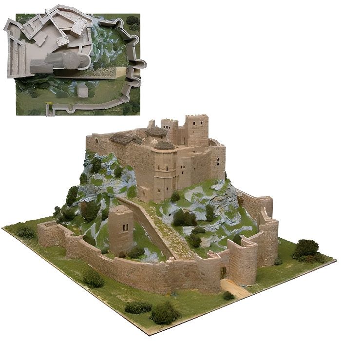 Maquette en céramique - Château de Loarre