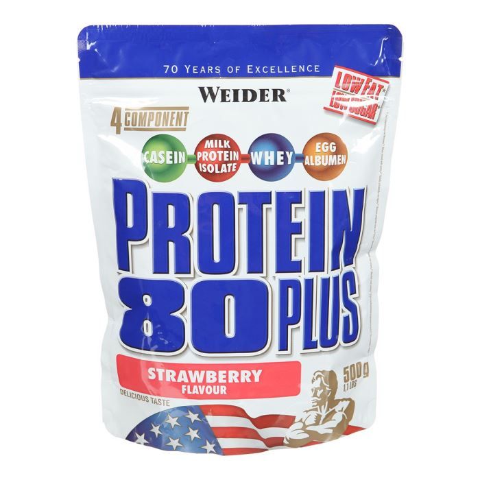 WEIDER Protein 80+ Fraise