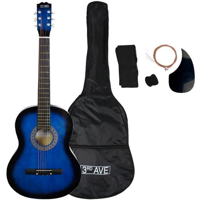 3rd Avenue Pack de guitare acoustique - Blueburst
