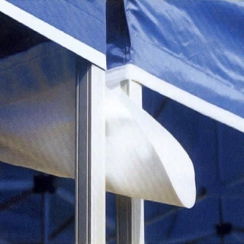 Gouttière 3m PVC 520g-m² Coloris blanc pour barnum pliant - Unité