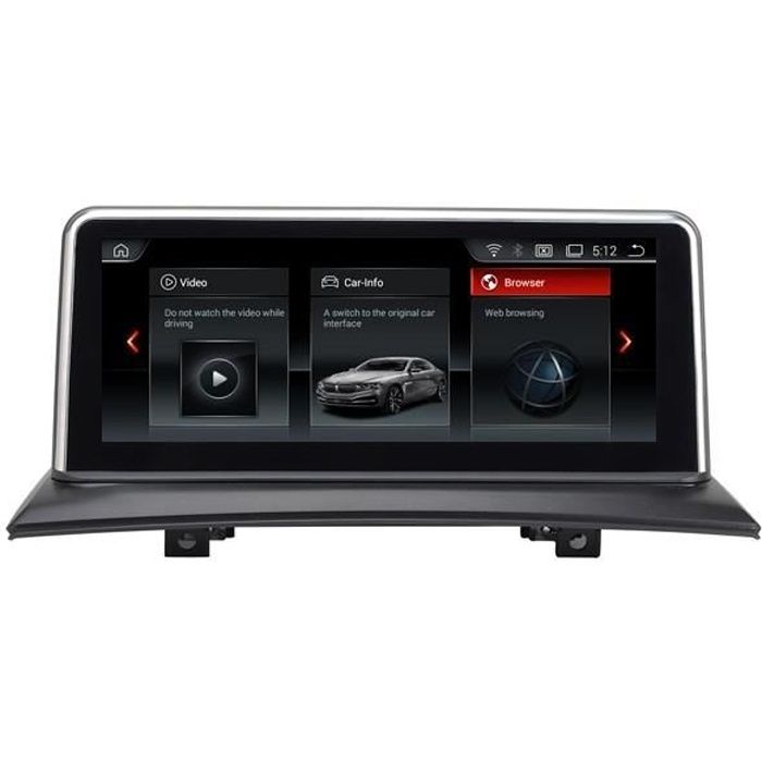 Autoradio GPS Android 9 BMW X3 E83 avec GPS d'origine 2004 à 2010
