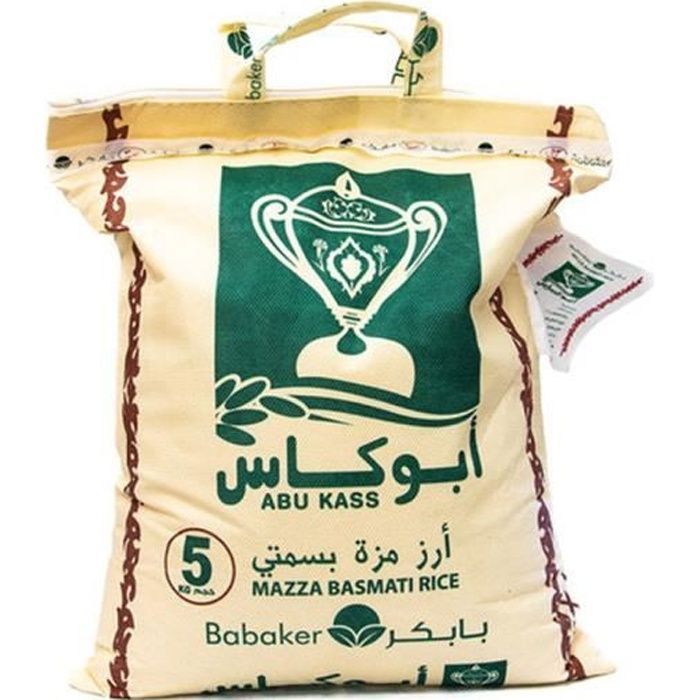 RIZ BASMATI 5 KG ABU KASS
