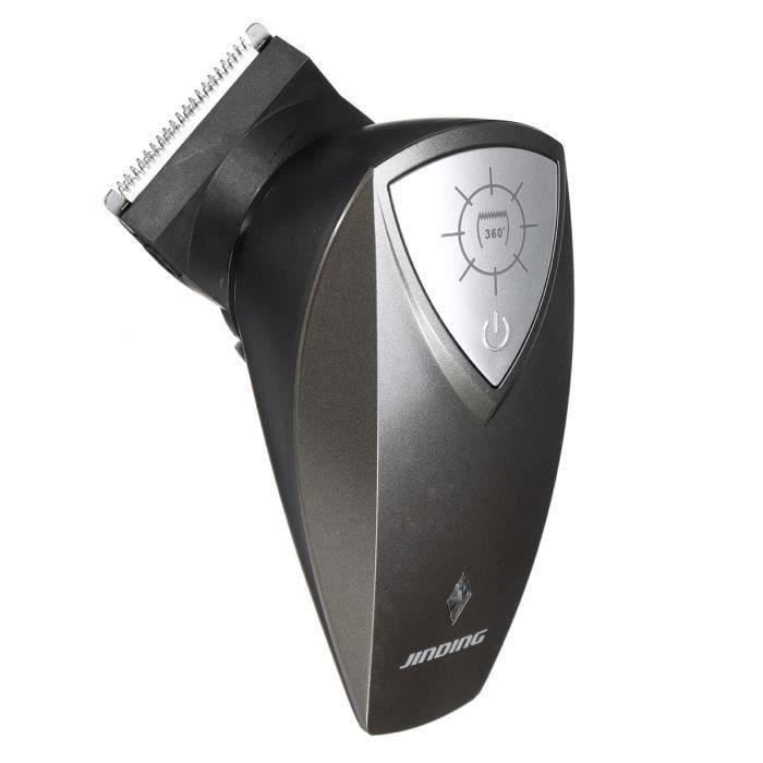 Tondeuse à cheveux rasoir -Tondeuse électrique Rechargeable sans fil - Bruit faible - Chargement USB Gris co38131