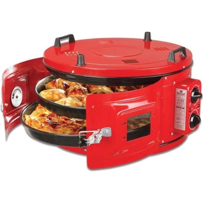Four électrique, four turc rond électrique rouge, four marocain, four à pizza, four a pain garantie 2