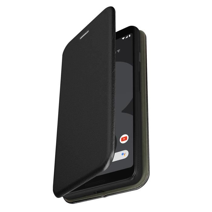 Étui Smartphone 5,1 à 5,5 pouces Fixation adhésive et rotative Porte-carte noir