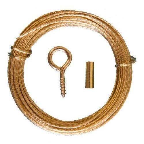 Crochet X TR1 Tresse Laiton pour Suspension cadre 5 kg