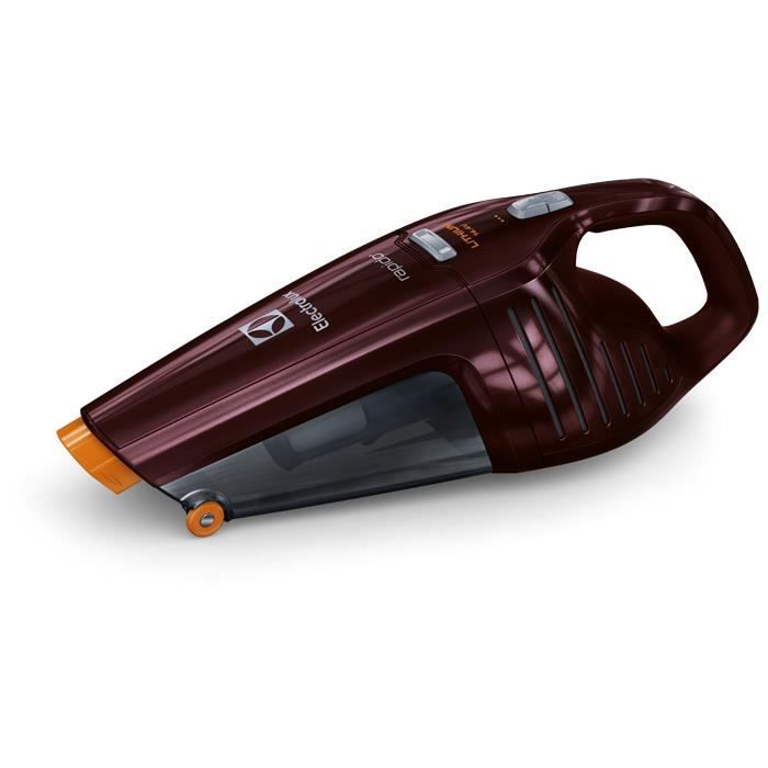 Electrolux ZB6114BO, Sec, Sans sac, 0,5 L, Noir, Rouge, Batterie-Pile, 25 min