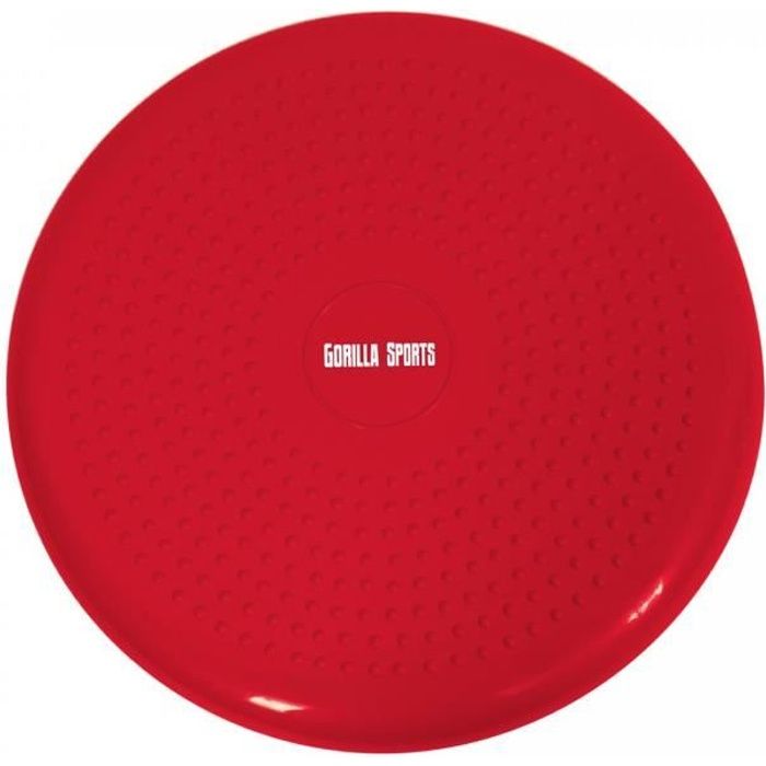 Coussin d'assise gonflable avec picots ⌀ 33 cm - ROUGE