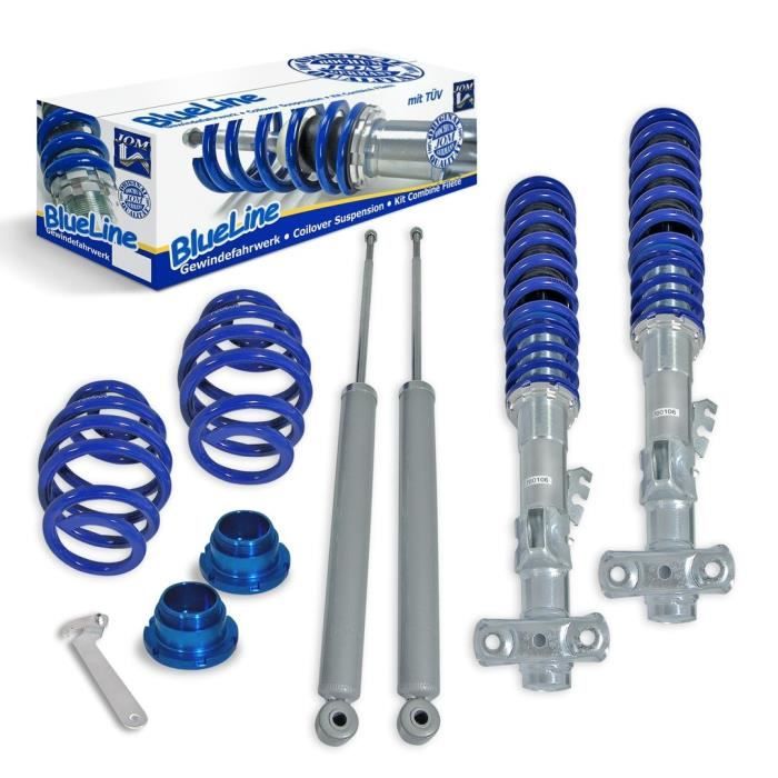KIT AMORTISSEURS + SUSPENSION COMBINES FILETES E36