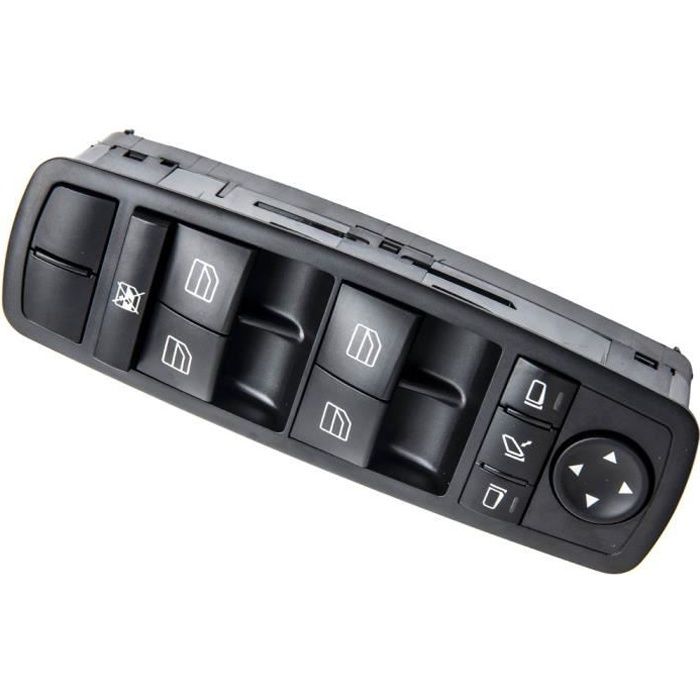 Bouton commande de lève-vitre avant gauche for Mercedes GL X164 ML W164 Classe R Leve Vitre Interrupteur Bouton Unité 2518300290