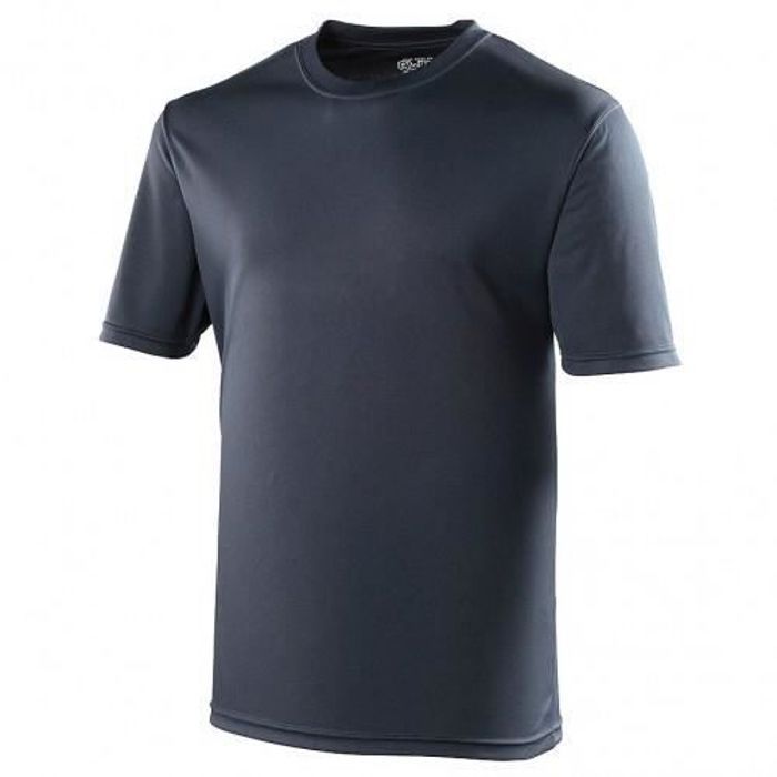 T-shirt performance uni Just Cool - Homme Bleu ...