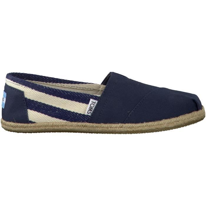 Toms Espadrilles UNIVERSITY DAMES Bleu