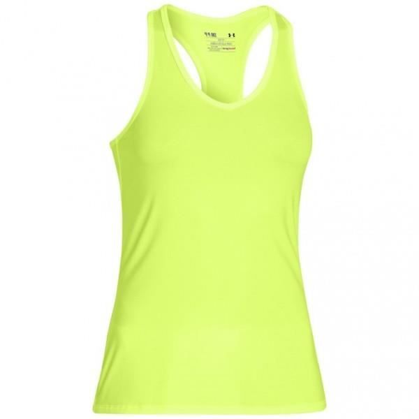 Débardeur Under Armour Sonic tank jaune pour femme
