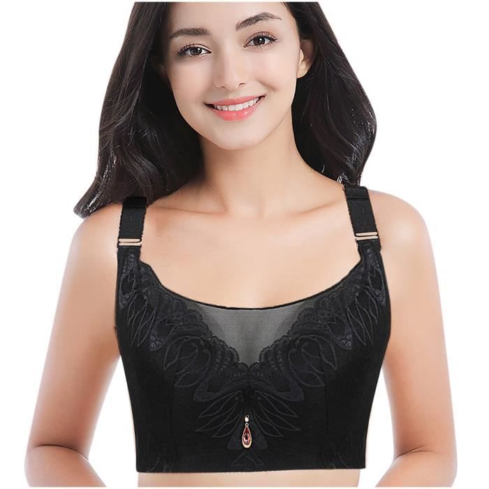 Femmes Stretch Pltaille UK Sports Bra Underwear Yoga Hollow Out Intimates