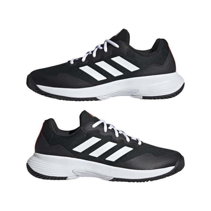 Chaussures de tennis de tennis adidas Gamecourt 2 - core black/ftwr - 44 2/3