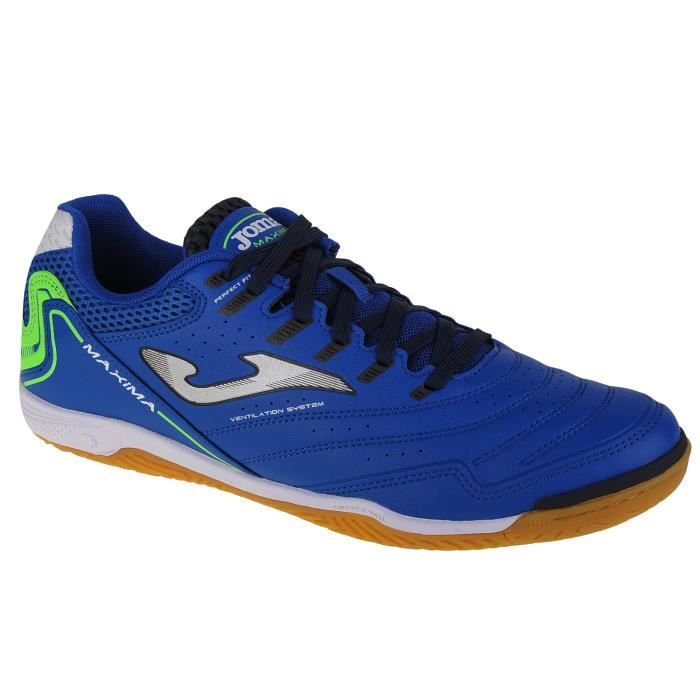 Joma Maxima 2304 IN MAXS2304IN, Homme, Bleu, chaussures de foot en salle