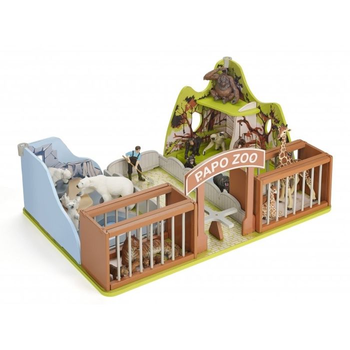 Papo - Le zoo - Bois - 60107