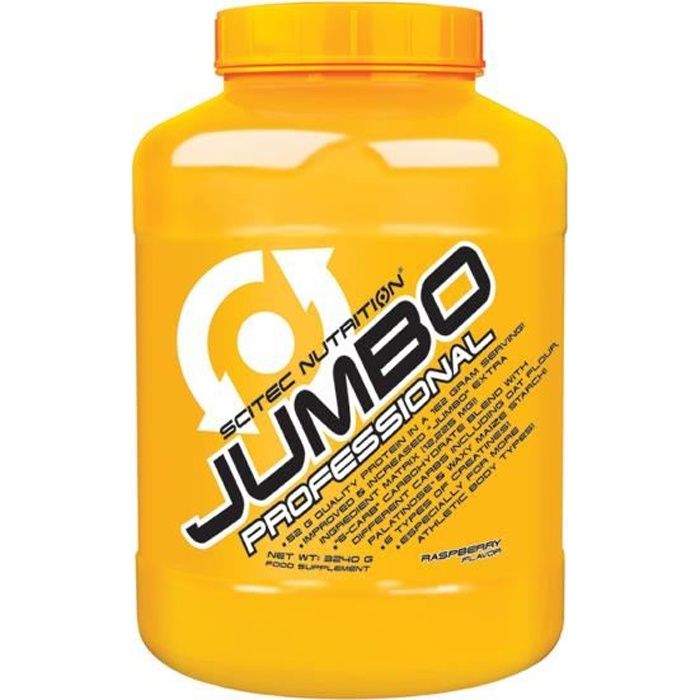 Scitec Jumbo Professional 3240 gr framboise