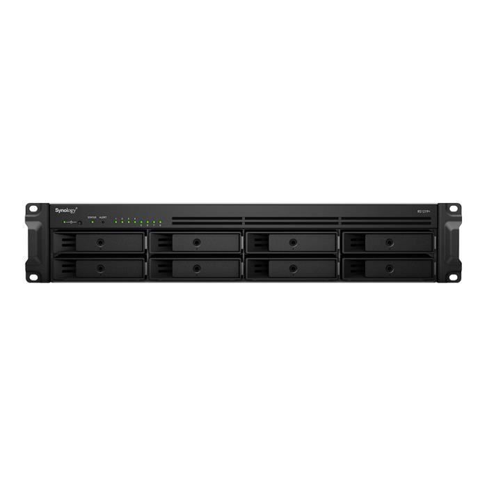 SYNOLOGY RackStation RS1219+ serveur de stockage Ethernet/LAN Rack (2 U) - Noir