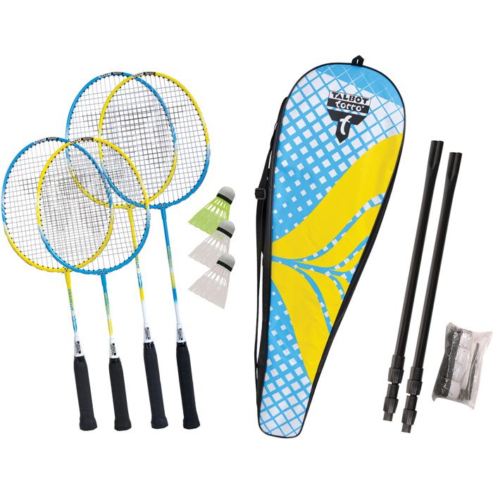 Talbot Torro Familyset de badminton 10 pièces