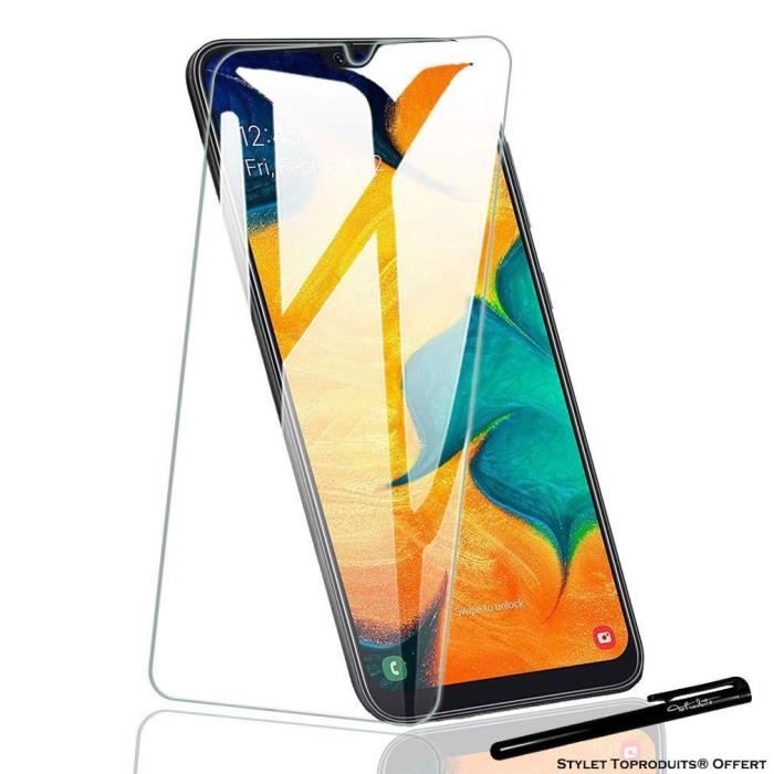 Film de protection 2.5D Verre trempé pour Samsung A50 avec Stylet Toproduits®