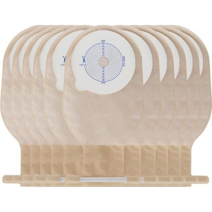 10 PCS sacs de colostomie jetables drainable stomie poche à usage unique pour soins iléostomie DISTRIBUTEUR DE SAVON