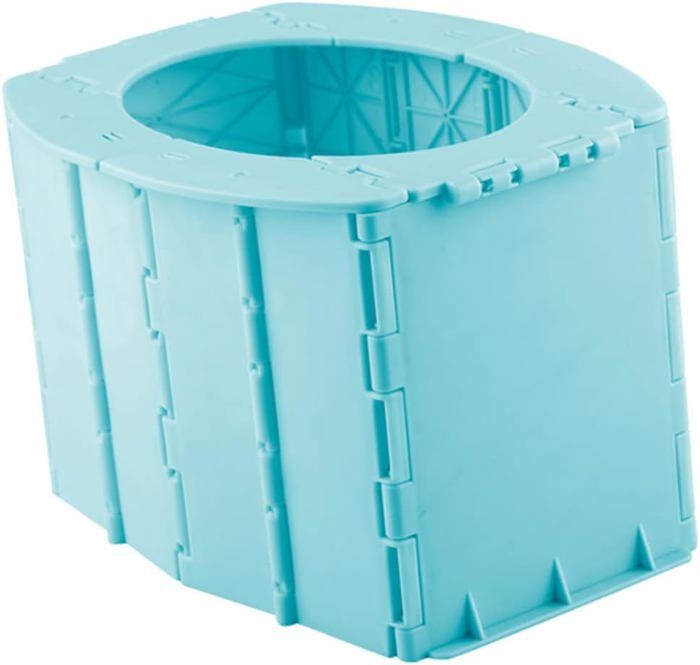 Pot Bébé Portable Pliable Avec 60 Sacs - Pour Voyage, Camping, Voiture, Supporte 50 Kg, Taille Compacte - 10