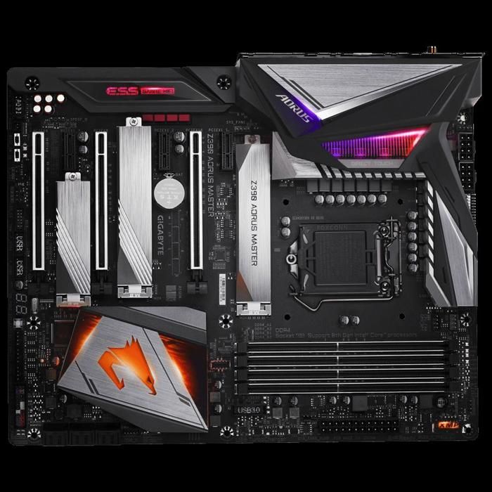 Carte mère GIGABYTE Z390 AORUS MASTER Intel Z390 Socket LGA1151 4xDDR4 SDRAM 128GB ATX - Gigabyte