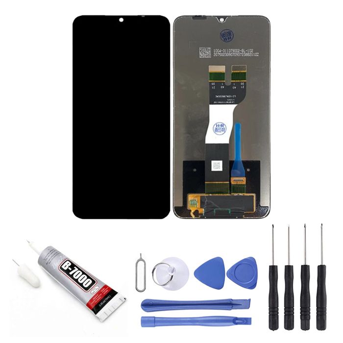 Écran Complet Reconditionné Pour Samsung Galaxy A05S (A057F) - Avec Châssis - Noir