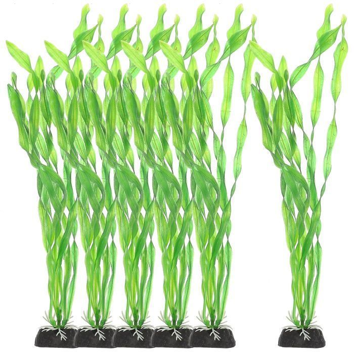 Meilleurs prix pour 10Pcs Plantes d'aquarium Plantes artificielles en plastique d'algues Plantes d'aquarium Plantes artificielles d'aquarium