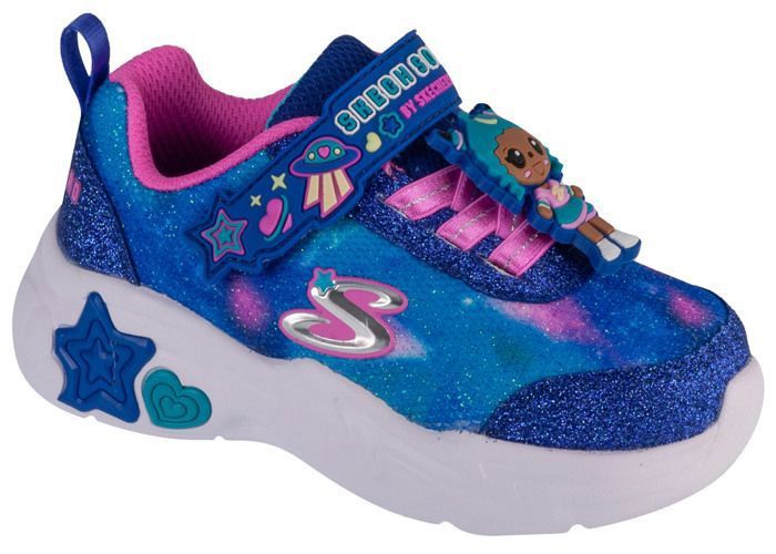 Baskets pour filles - Bleu marine - Skechers Snuggle Sneaks - Skech Squad