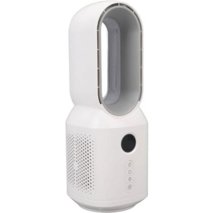 Ventilateur de bureau sans pales - PZCC - 3 vitesses - Oscillation 106° - Rechargeable - Veilleuse intégrée - Pzcc