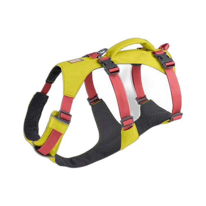 Harnais pour chien avec poignée Ruffwear Flagline - Jaune - 2XS