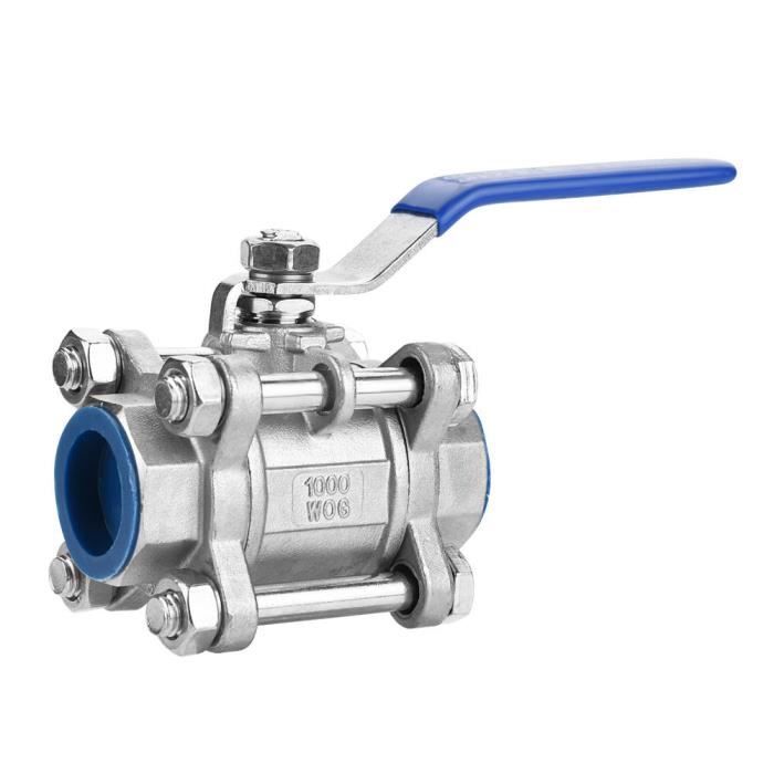 Robinet à Boisseau Sphérique DN15 G1/2 - Vanne à Flotteur Laiton Acier Inox Pour Eau Haute Pression Robinet à Boisseau Sphérique DN15 G1/2 - Vanne à Flotteur Laiton Acier Inox Pour Eau Haute Pression