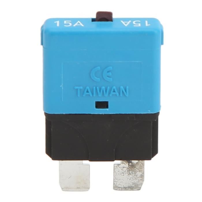 ECSiNG 1PC Fusibile Adatto All'interruttore A Lama 30A Fusibile Ripristinabile Interruttore Fusibile A Ripristino Manuale Per Autoveicoli Auto Camion Veicoli Barche - Foto 2