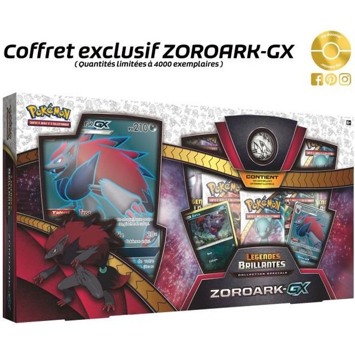 Coffret Pokemon - Zoroark GX 210PV (en Français) - Cdiscount Jeux - Jouets