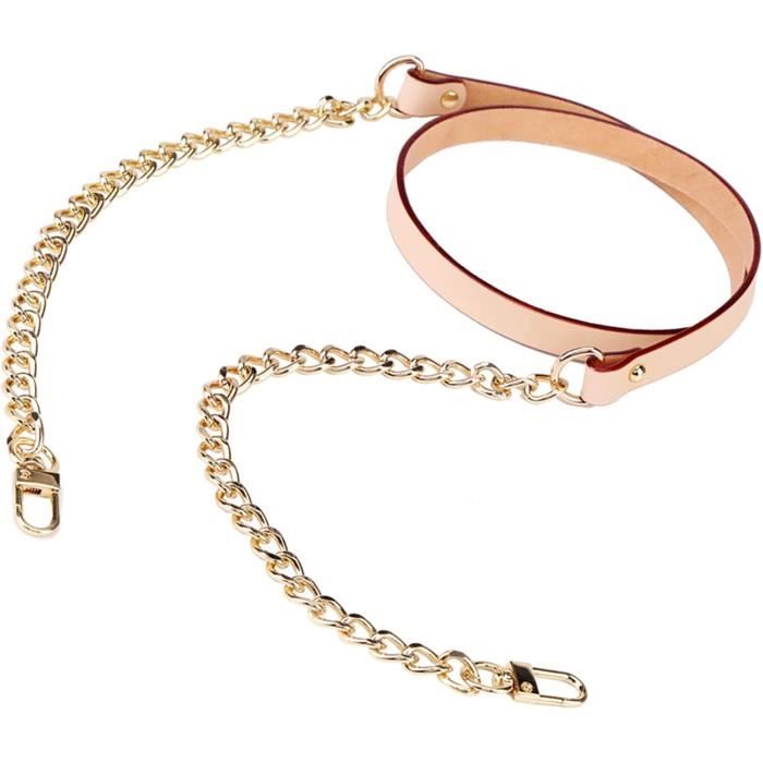 Sac ?? Bandouli?�re En Cuir V?�ritable Bandouli?�re Poign?�e Souple Bricolage Main Ornement Deux 