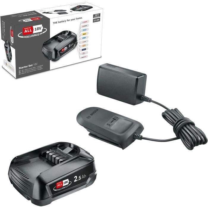 Chargeurs De Batterie Pour Auto - Kit Démarrage 18 (1 Batterie 25 Ah  Chargeur Système V) - Cdiscount Auto