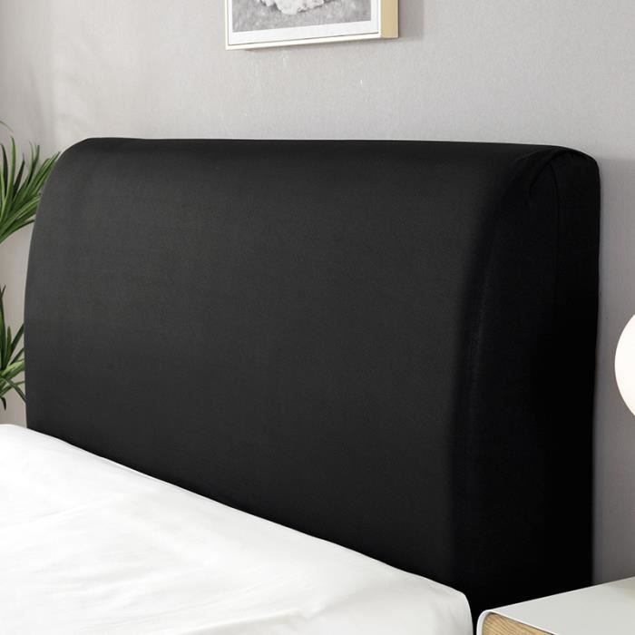 Housse de tête de lit extensible anti-poussière pour lit rembourré en Housse de tête de lit extensible anti-poussière pour lit rembourré en