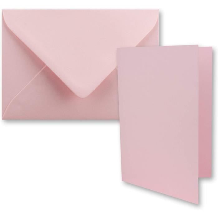 50 Cartes De Vœux Vierges A4 Pliables En A5 - Papier 240 G/m² - Pour Imprimante Jet D'Encre