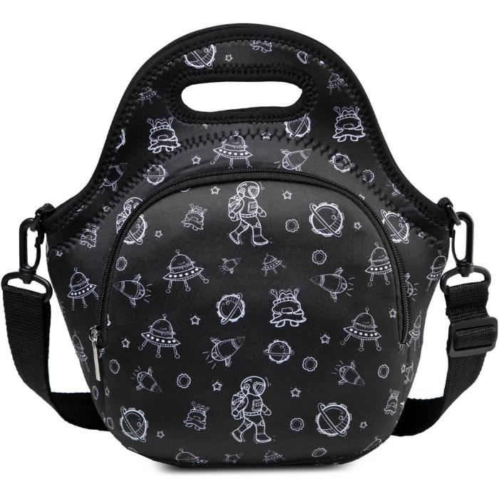 Sac Isotherme Repas Enfants VASCHY 5L - Léger, Design Dinosaure, Bandoulière Réglable - Pour école, Pique-nique, Voyages