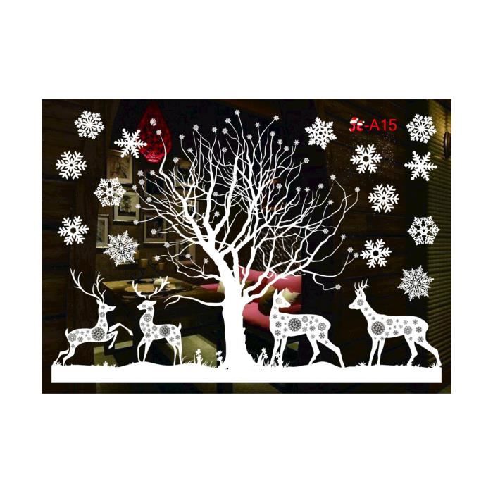 Noël Autocollants Fenetre Noël Décoration Stickers Noel Deco Fenetre Décoration Fenetre Noel