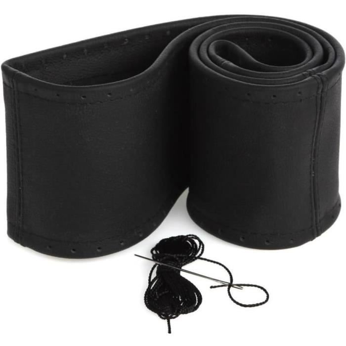 Couvre-Piliers En Cuir Véritable Noir 2X Pour Mercedes CLK W209 02-09