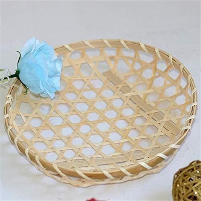 Porte-revues Tissé Main – Panier En Corde Et Métal Pour Livres, Magazines, Ordinateur – Déco Salon, Bureau, Chambre (35x36 Cm)