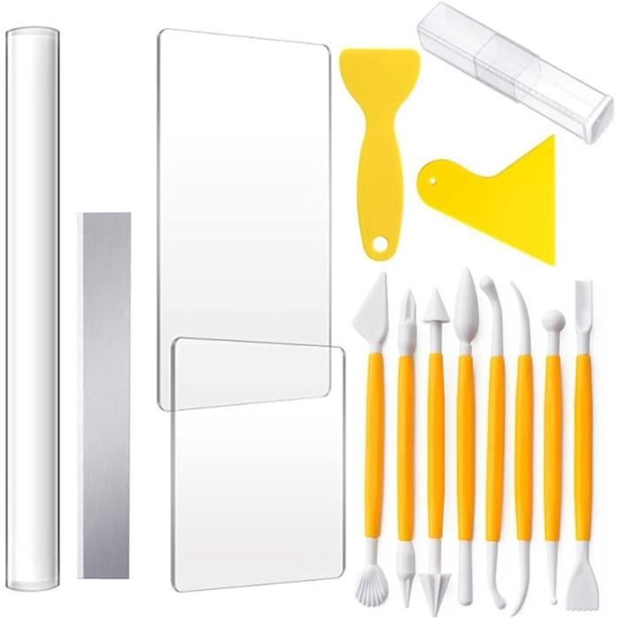 Ensemble D'outils De Poterie, Coupe Ronde Creuse, Outils En Argile Polymère, Extrudeuse D'argile